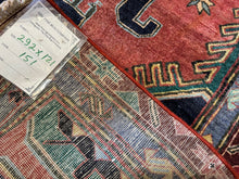 Load image into Gallery viewer, Bolsena - Vintage Hand Made Kazak Rug
