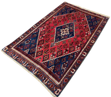 Load image into Gallery viewer, Raulo - Vintage Tribal Shiraz Qashqai Wool Rug
