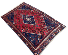 Load image into Gallery viewer, Raulo - Vintage Tribal Shiraz Qashqai Wool Rug
