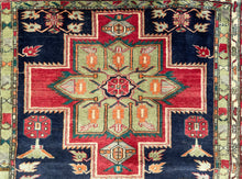 Load image into Gallery viewer, Lugano - Vintage Hand Made Kazak Rug
