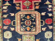 Load image into Gallery viewer, Lugano - Vintage Hand Made Kazak Rug
