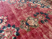 Load image into Gallery viewer, Erbil - Vintage Kurdish Persian Carpet 8'9" x 6'1"
