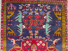Load image into Gallery viewer, Baliana - Vintage Hand Made Kazak Runner
