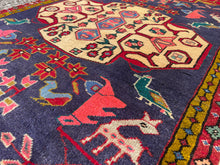Load image into Gallery viewer, Baliana - Vintage Hand Made Kazak Runner
