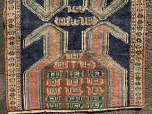Load image into Gallery viewer, Medes - Vintage Hand Made Kazak Rug
