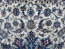 Load image into Gallery viewer, Janna - Part Silk Large Square Hand Made  Nain Persian Rug
