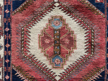 Load image into Gallery viewer, Sao - Vintage Hand Made Kazak Long Runner
