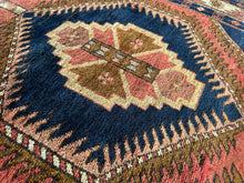 Load image into Gallery viewer, Sao - Vintage Hand Made Kazak Long Runner
