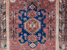 Load image into Gallery viewer, Jana - Vintage Caucasian Kazak Runner
