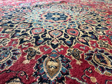 Load image into Gallery viewer, Parmenio - Vintage Hand Made Kirman Persian Carpet
