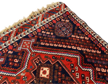 将图片加载到图库查看器，Delara - Vintage Tribal Shiraz Qashqai Wool Rug
