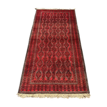 Lade das Bild in den Galerie-Viewer, Firouz - Vintage Tribal Baluch Wool Rug
