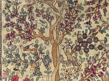 将图片加载到图库查看器，James - Antique Isfahan Hunting Scene Rug
