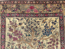 将图片加载到图库查看器，James - Antique Isfahan Hunting Scene Rug
