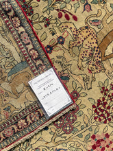 Load image into Gallery viewer, James - Antique Isfahan Hunting Scene Rug
