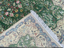 画像をギャラリービューアに読み込む, Amelia - Superb Silk Nain Garden Scene Carpet
