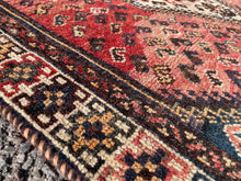 将图片加载到图库查看器，Felix - Vintage Tribal Qashqai Rug
