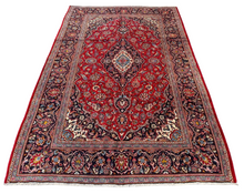 Load image into Gallery viewer, Basilicata - Large Vintage Kashan Persian Rug 9'8" x 6'5"
