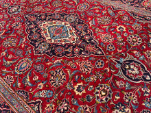 Load image into Gallery viewer, Basilicata - Large Vintage Kashan Persian Rug 9'8" x 6'5"
