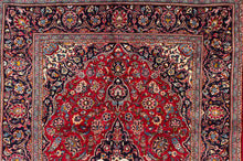 Load image into Gallery viewer, Basilicata - Large Vintage Kashan Persian Rug 9'8" x 6'5"
