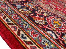 Load image into Gallery viewer, Basilicata - Large Vintage Kashan Persian Rug 9'8" x 6'5"
