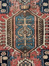 Load image into Gallery viewer, Atticus - Vintage Caucasian Kazak Runner
