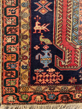 Charger l&#39;image dans la galerie, Xerxes - Vintage Caucasian Peacock Runner
