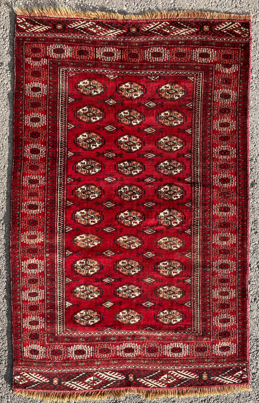 Olivia - Vintage Tribal Tekke Turkmen Rug