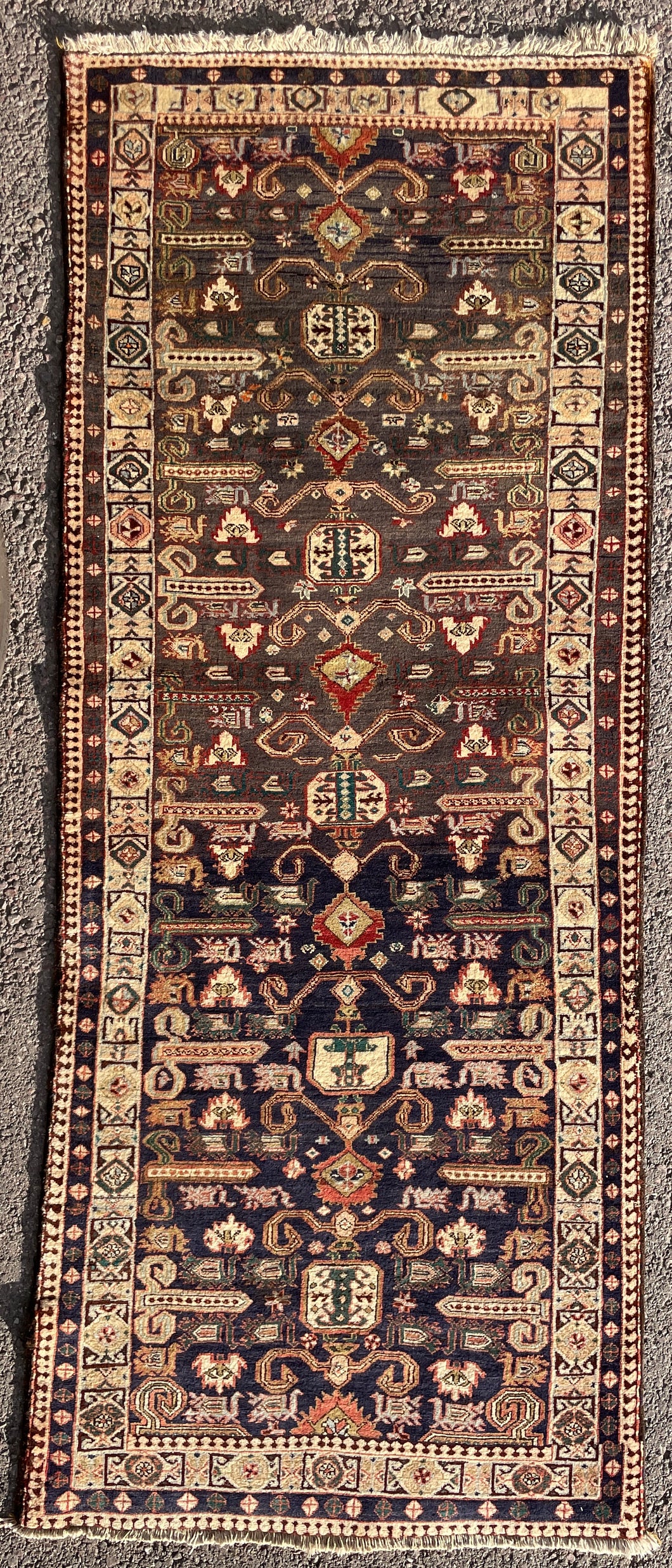 Asher - Vintage Caucasian Kuba Runner