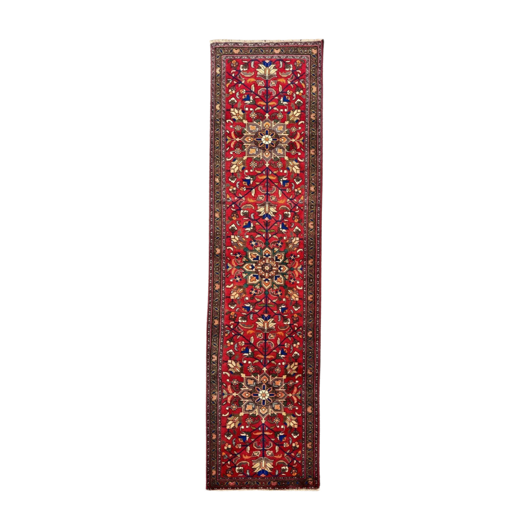Saman - Vintage Hand Made Kazak Runner