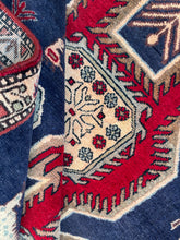 Cargar imagen en el visor de la galería, Sage - Vintage Caucasian Kazak Runner
