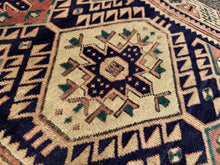Lade das Bild in den Galerie-Viewer, Aegina  - Vintage Hand Made Kazak Runner
