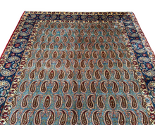 Lade das Bild in den Galerie-Viewer, Angelica - Large Kirman Paisley Wool Persian Carpet
