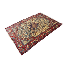 Load image into Gallery viewer, Nevada - Vintage Hand Made Isfahan Persian Carpet
