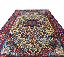 Load image into Gallery viewer, Nevada - Vintage Hand Made Isfahan Persian Carpet
