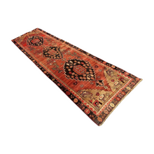 Carica l&#39;immagine nel visualizzatore di Gallery, Bijan - Vintage Hand Made Kazak Runner
