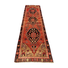 Carica l&#39;immagine nel visualizzatore di Gallery, Bijan - Vintage Hand Made Kazak Runner
