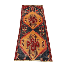 Load image into Gallery viewer, Farhad - Vintage Hand Made Kazak Rug
