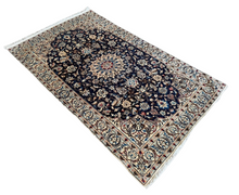 Carica l&#39;immagine nel visualizzatore di Gallery, Edvin -  Fine Hand Made Nain Persian Rug
