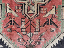 Load image into Gallery viewer, Dagmar  - Vintage Hand Made Caucasian Kazak Runner
