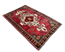 Load image into Gallery viewer, Dorthea - Vintage Hand Made Karabakh Rug
