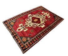 Load image into Gallery viewer, Dorthea - Vintage Hand Made Karabakh Rug
