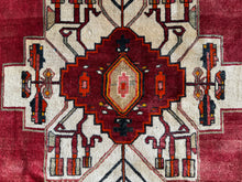 Load image into Gallery viewer, Dorthea - Vintage Hand Made Karabakh Rug
