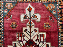 Load image into Gallery viewer, Dorthea - Vintage Hand Made Karabakh Rug
