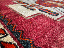 Load image into Gallery viewer, Dorthea - Vintage Hand Made Karabakh Rug
