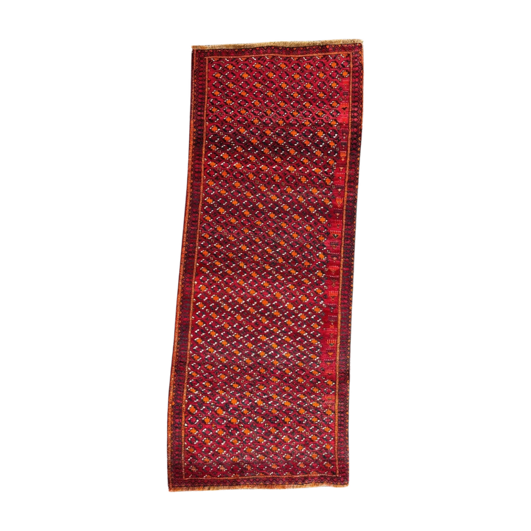 Afrasiab - Vintage Tribal Baluch Wool Rug