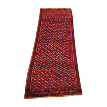 Load image into Gallery viewer, Afrasiab - Vintage Tribal Baluch Wool Rug
