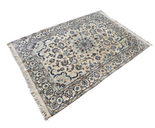 Load image into Gallery viewer, Filip - Hand Made Part Silk Nain Persian Rug
