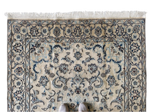 Load image into Gallery viewer, Filip - Hand Made Part Silk Nain Persian Rug
