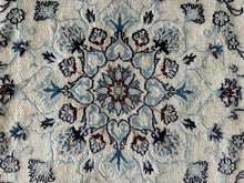 Load image into Gallery viewer, Filip - Hand Made Part Silk Nain Persian Rug
